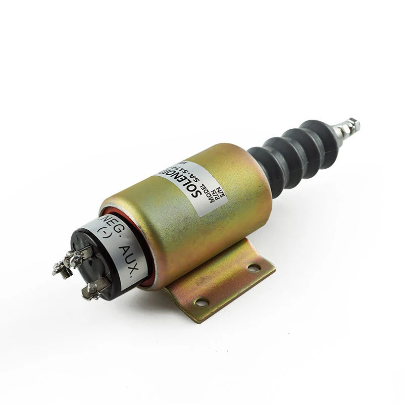 Engine Stop Solenoid SA-5714 Fuel Shut Off Solenoid 24VDC