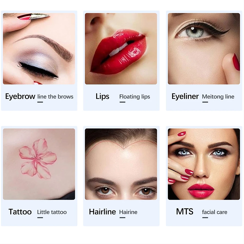 آلة الماكياج الدائم PMU - آلة Microblading، آلة وشم الحواجب، مجموعة الماكينات اللاسلكية تحقق نتائج لا تشوبه شائبة