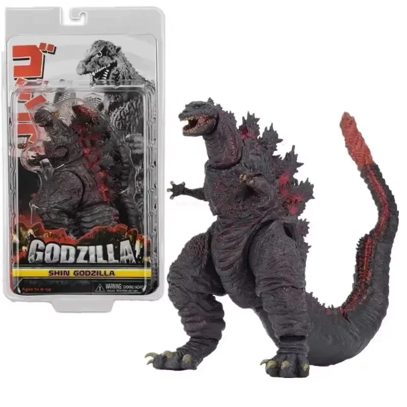 Godzilla Model Movie Edition Monster Godzilla Action Figure Toys Articulated Figuras 18cm Collection Doll Anime Peripherals Gift