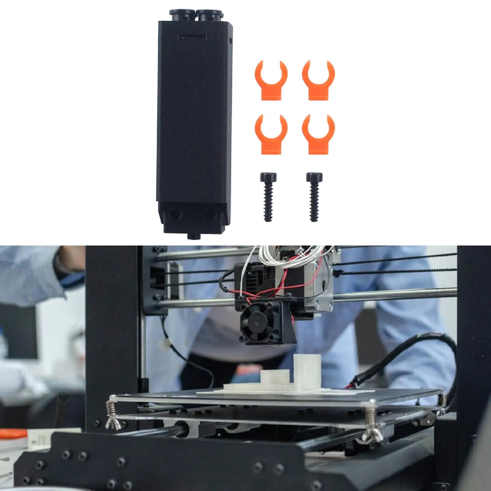 

Аксессуар для коробки нити для 3D-принтера, простая установка, замена запасного аксессуара 4 в 1, аксессуары для 3D-печати для Kobra 3 S1