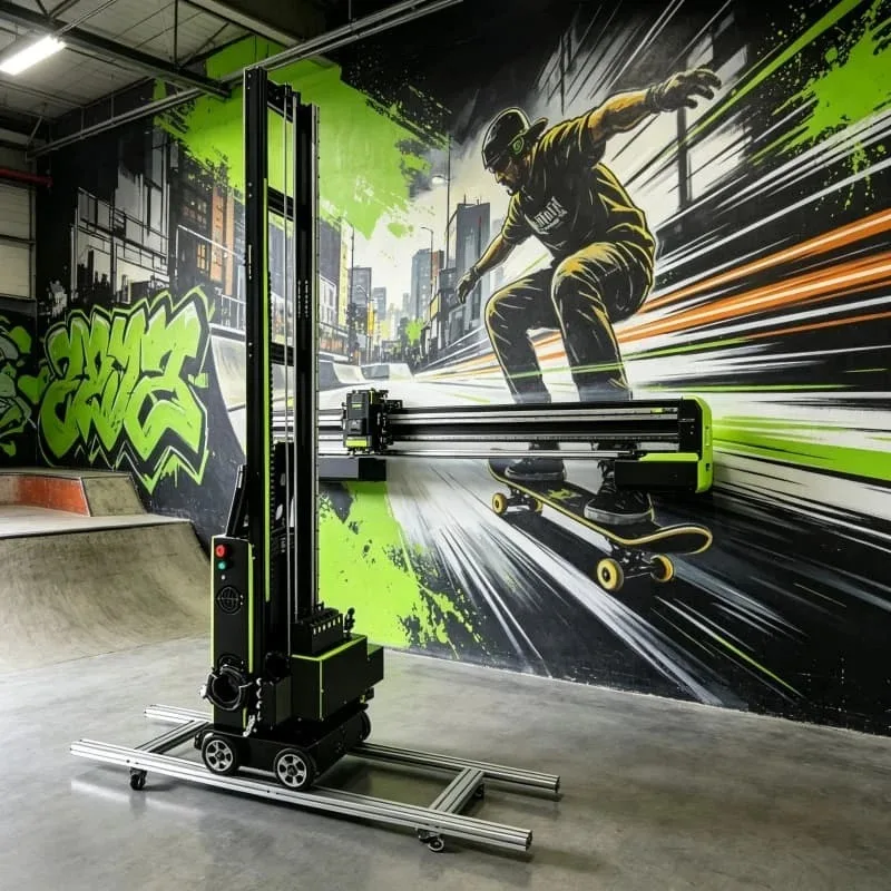 Display UV Wall Printer Vertical 3D Inkjet For Acrylic Glass Wood Metal Standee Exhibition Panel Printing Customized