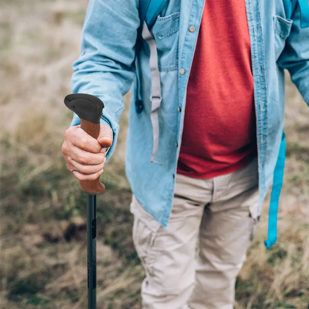 

2pcs Trekking Pole Accessories Cork Grip Handles Replacement for Hiking Skiing Poles Antiskid Durable Lightweight