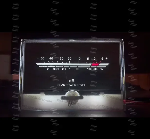High Precision VU Level Meter Amplifier with Backlight Audio Meter P-134 Gallbladder Machine Fever DB Meter Head