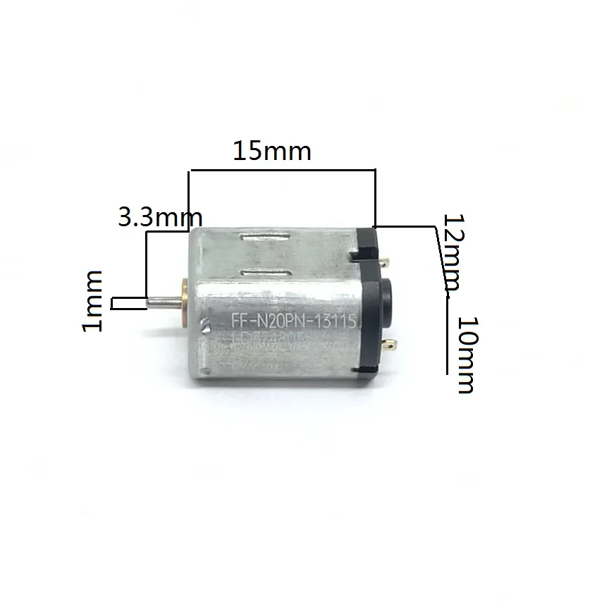 1PCS Brand New FF-N20PN-13115 N20 Micro DC Motor 1.5-6VDC 40000RPM High Speed Precious-metal Brush