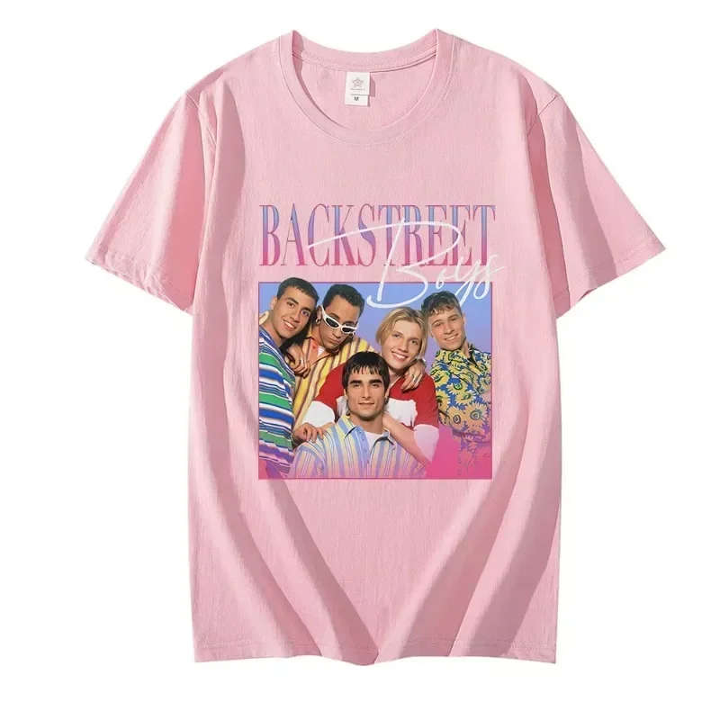 Funny Backstreet Boys T-Shirt Unisex 90s Vintage Tee ShirtWomens Throwback Homage T-Shirts Hip Hop Streetwear
