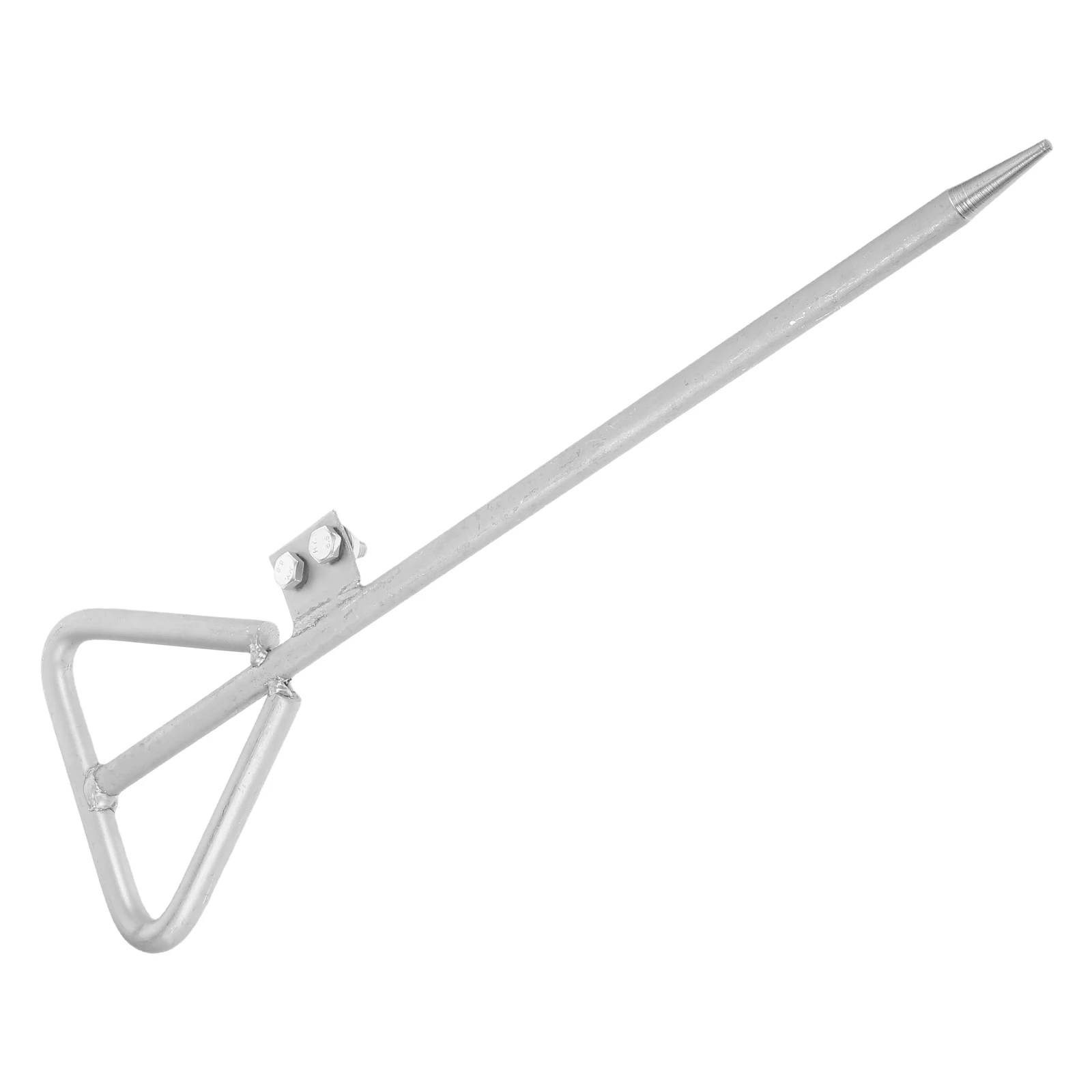 

Grounding Pin Galvanized Iron Rod for Electric Fence Post Kit Stable Grounding Bars Long Service Life Outdoor Use