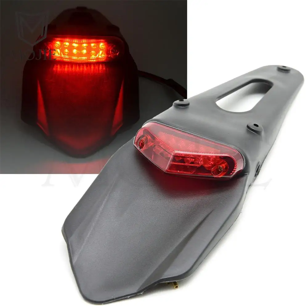 Motorcycle Accessories LED Rear Fender Tail Light For HUSQVARNA CR WR125 WR300 TC65 85 125 TE125 FC250 450 FE250 FS450 TX125 300