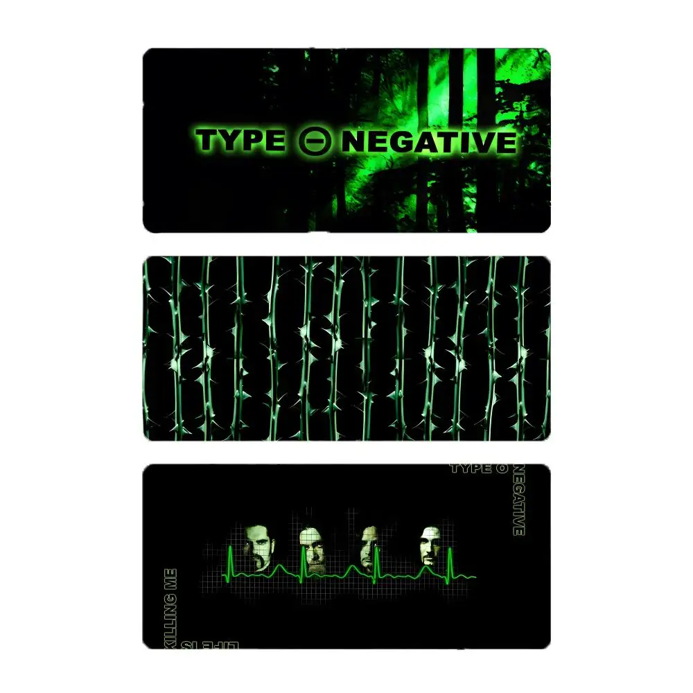 Dark Gothic Band T-Type O Negative Mouse Pad Large Gaming Mousepad with Stitched Edges Thickened Desk Mat PC