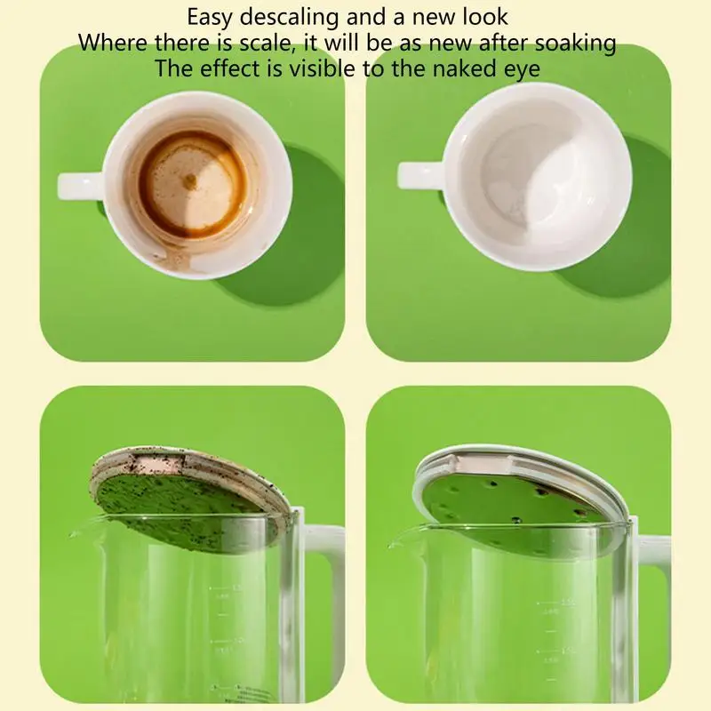 Acid Descaling Agent Kettle Tableware Cleaner Household Merchandises Agent Kettle Tableware Tea Set Scale Cleaning Citric Acid