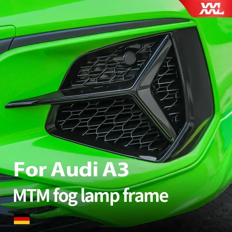ABS-Nebelscheinwerfer-Modifikation im MTM-Stil für Audi A3 8Y Sline Limousine 2023 2022 2021 2020 Autozubehör