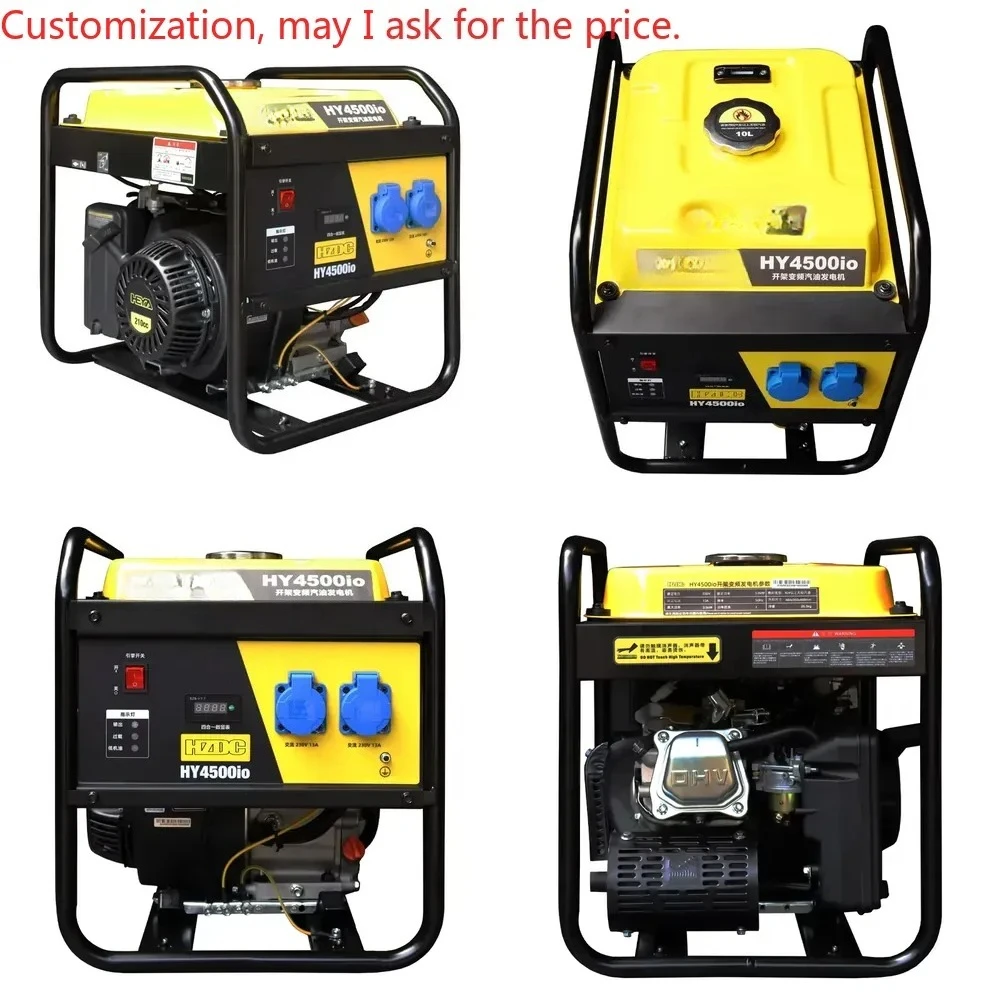 

Professional 3000W-4500W 50Hz Open Frame Portable Single Phase 3KW Home Use Power Generator