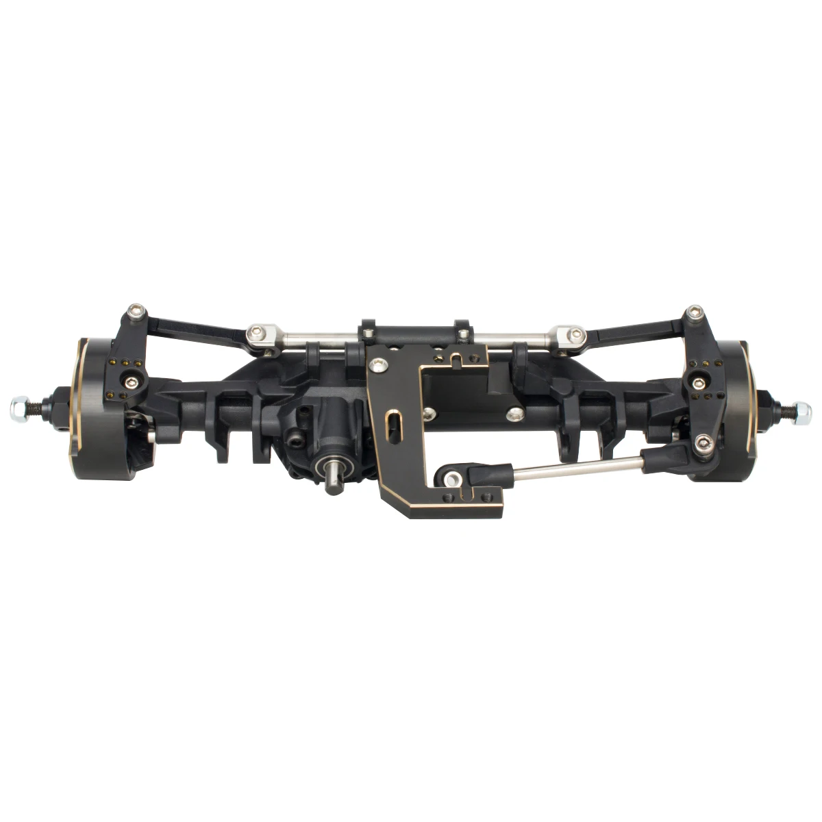 Gefräste Messing-Servohalterung für Vanquish H10 Optic Sparco Yokohama RTR 1/10 RC Crawler Upgrades Teile Zubehör