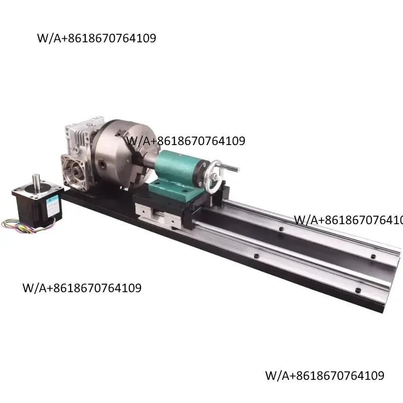 2026 LIHAN Rotation Axis 4th Axis Rotary Table 3-jaw Chuck Turntable Cnc Rotary Axis for CNC Router Woodworking Engraving