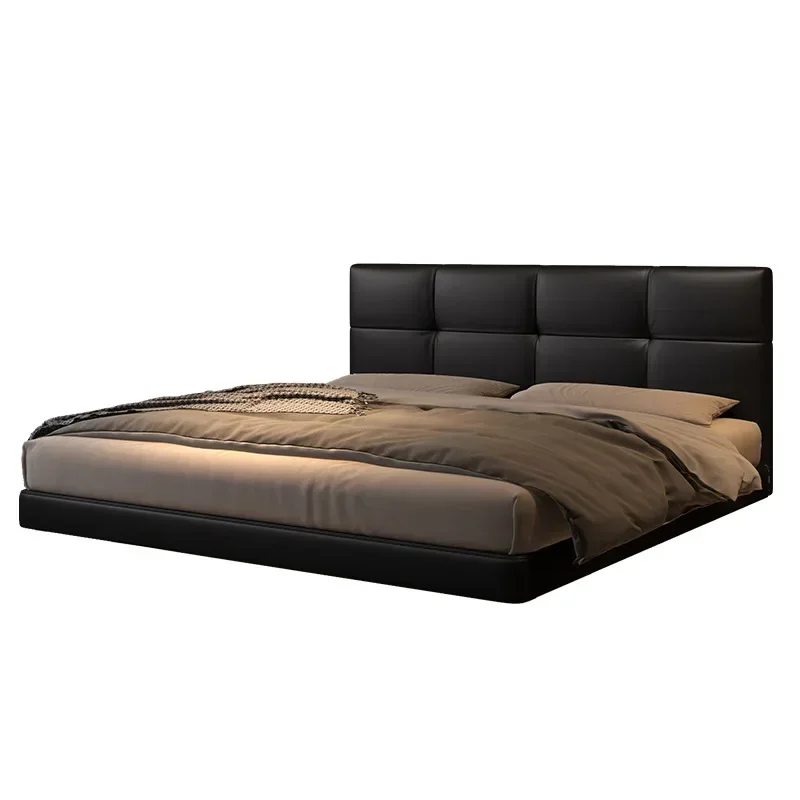 First layer cowhide tofu chocolate Italian thin bed
