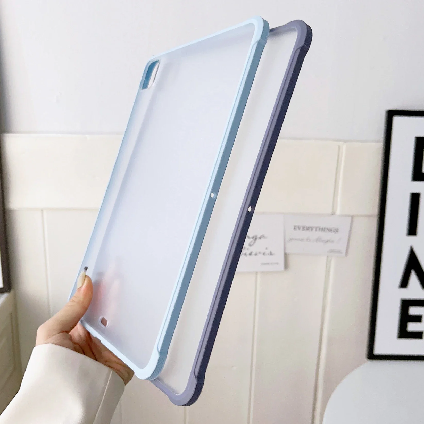 2025 New Translucent Case for IPad A16 11th 10 9/8/7 Generation Cover for Air11 13 M3 M2 Air 7 6 5 M4 Mini 6 7 A17 Pro 12.9 Capa