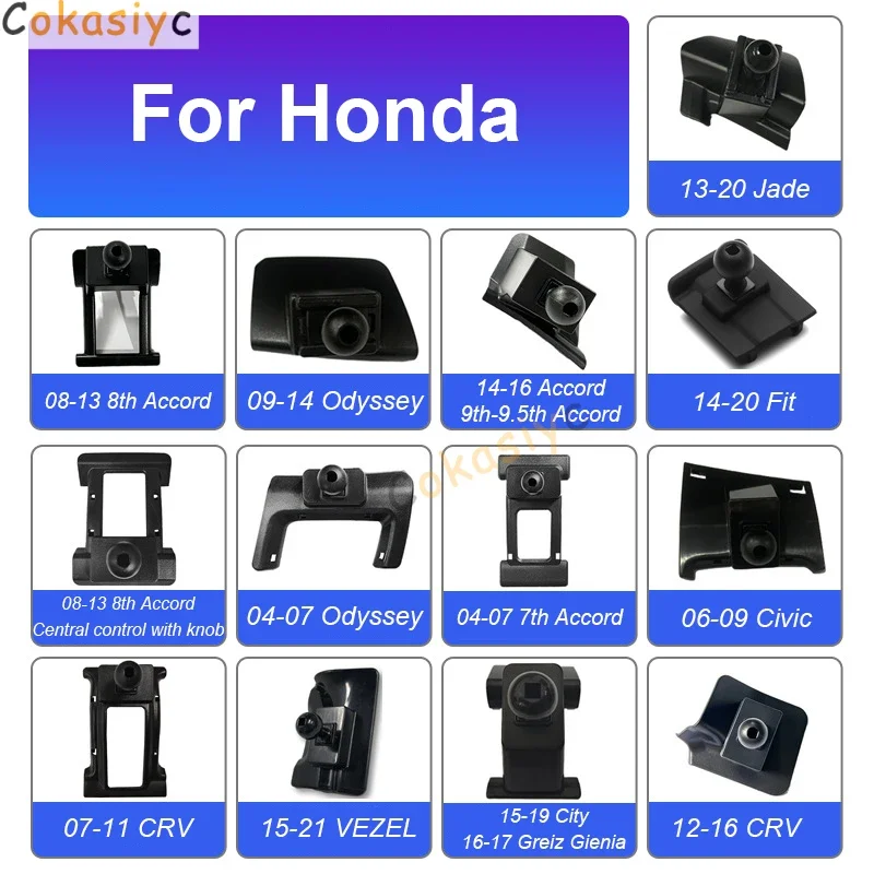 Car Special Mobile Phone Holder Base Vent Mount Bracket Clip For Honda Accord Civic Fit Accrod XRV CRV Avancier Odyssey Elysion
