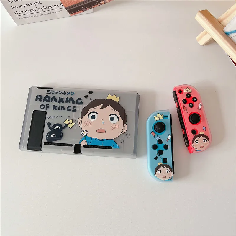 Disney Amazed Boy Charging Dock Station Cover Protective Shell for Nintendo Switch Oled NS Console Crystal Protector Skin