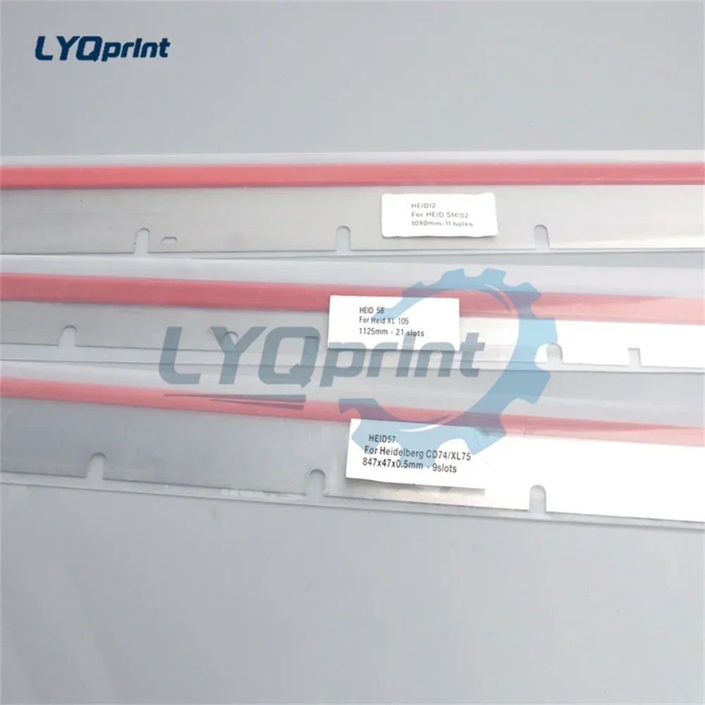 Heidelberg CDSM102 74 75 72 52 46 105 Printing Machine Ink Scraper Blade Cleaning Blade Wash-up Blade Parts Good