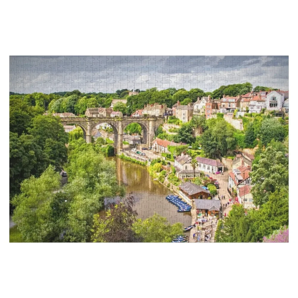 

Viaduct over The Nidd Jigsaw Puzzle Personalized Toy Wooden Adults Personalized Gift Ideas Puzzle