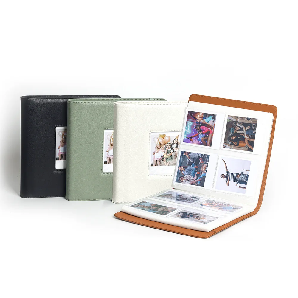 Álbum de fotos/caja de fotos de 5 pulgadas con 28/50/64/80/288 bolsillos para Fujifilm Instax Wide 400/210/300/Wide Evo/Album de fotos de película ancha con impresora