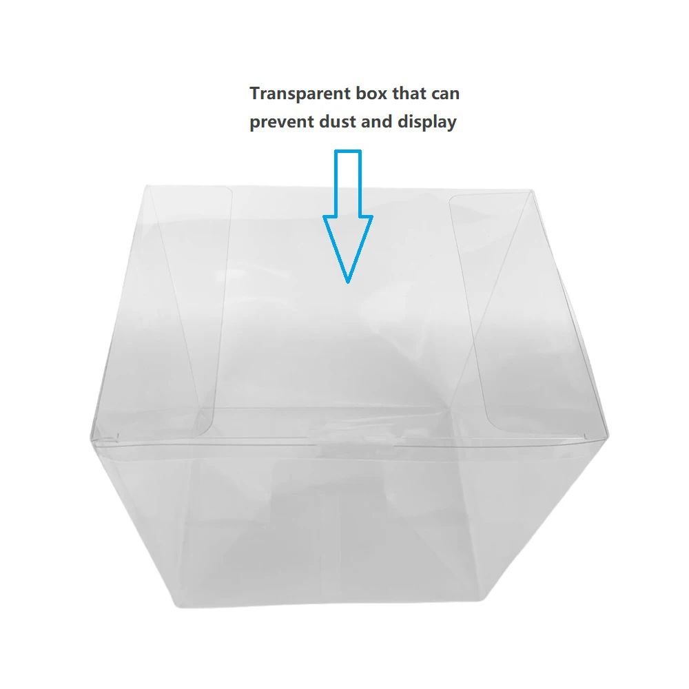 RUITROLIKER Caixa Protetor Capa de proteção transparente, compatível com 2 pacotes Yourself Series Box 5 PCS