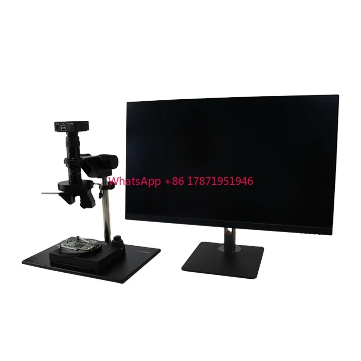 

DTL-0650 6X-50X HD 4K Camera Scanning Electron Digital Stereoscopic Video Phone Repair Microscope