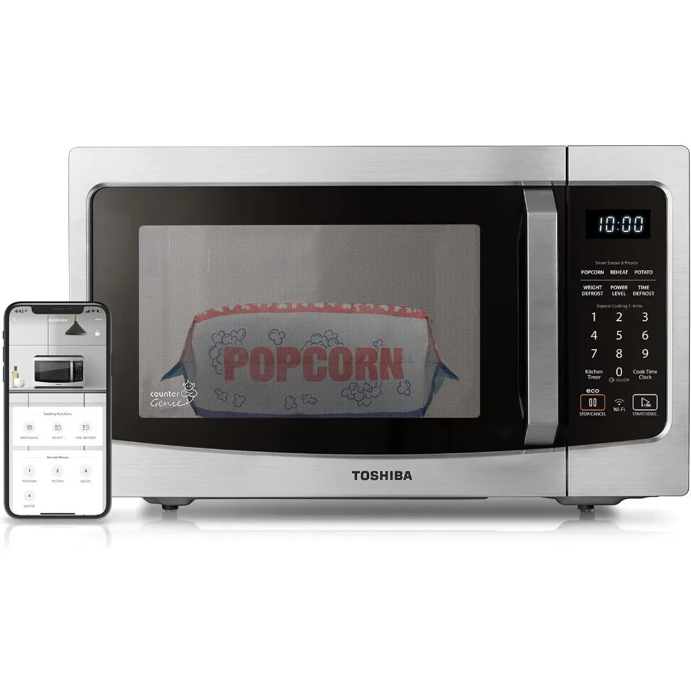 Microwave Ovens, Smart Countertop Sensor Reheat, Works With Alexa & Remote Control, Kitchen Essentials, Microwave Ovens