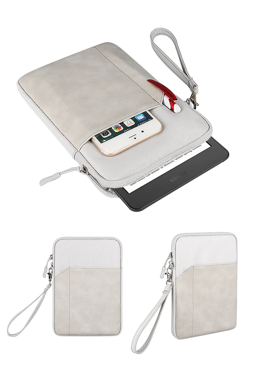 Case For Kindle Paperwhite 2024 12th Generation and Colorsoft 7 Inch Model No. SA569P SA568B E-book Bag Pouch 7”
