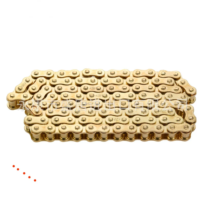 GOOFIT 428Chain104Golden Yellow Matching MotorcycleATVAll-Terrain Bicycle Kart  motorcycle chain  parts