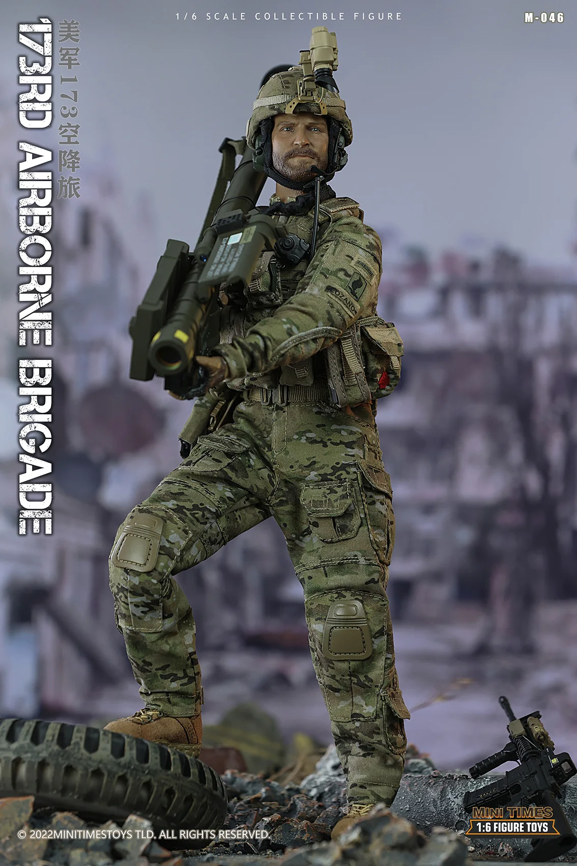 ViiKONDO M046 Minitimes 1/6 Bilancia Action Figure Giocattolo Modello US 173rd Airborne Brigade Army Men 12 pollici Soldato Figurine Collezione