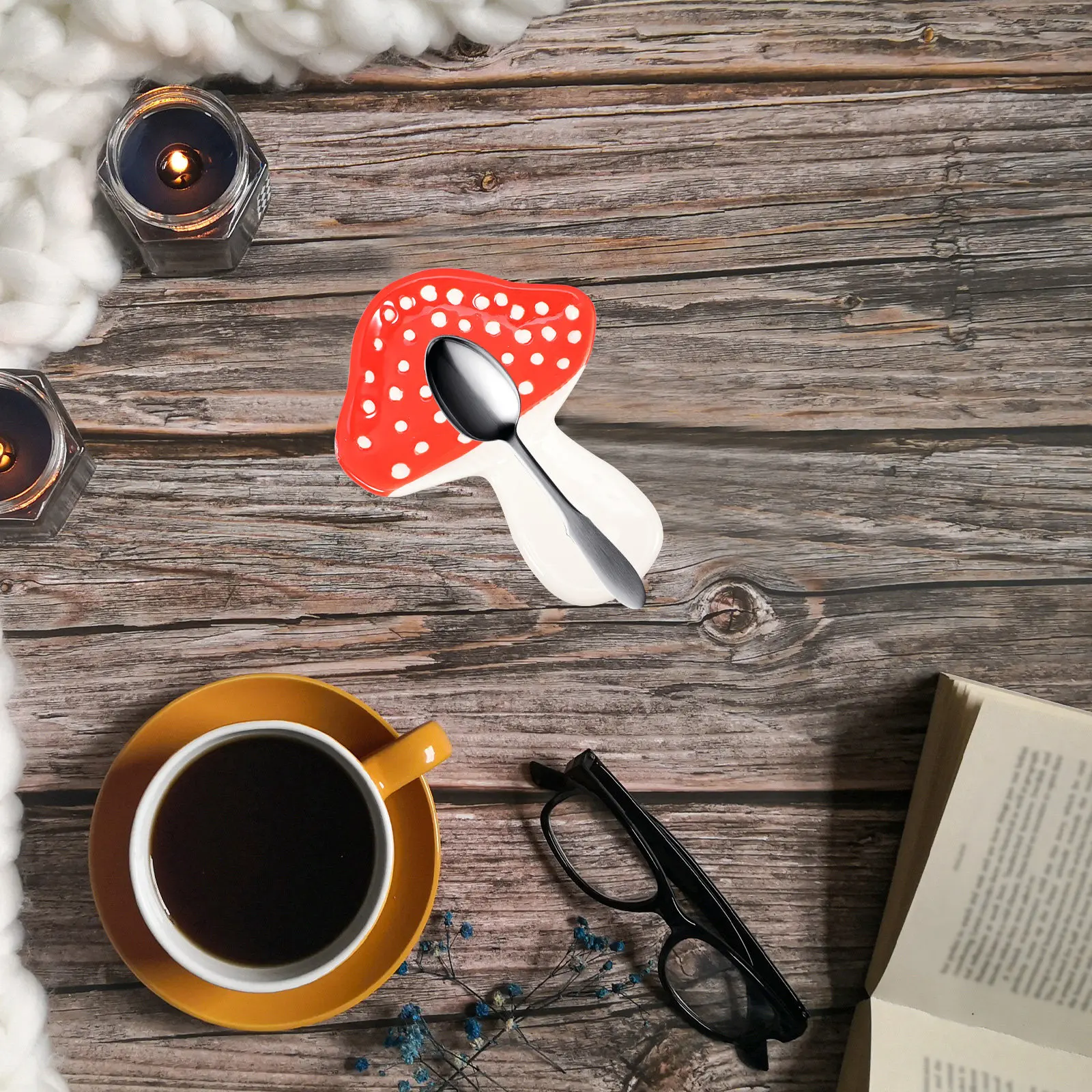 Reposacucharas de Cerámica con - Kitchen Utensil Holder reseña y precio