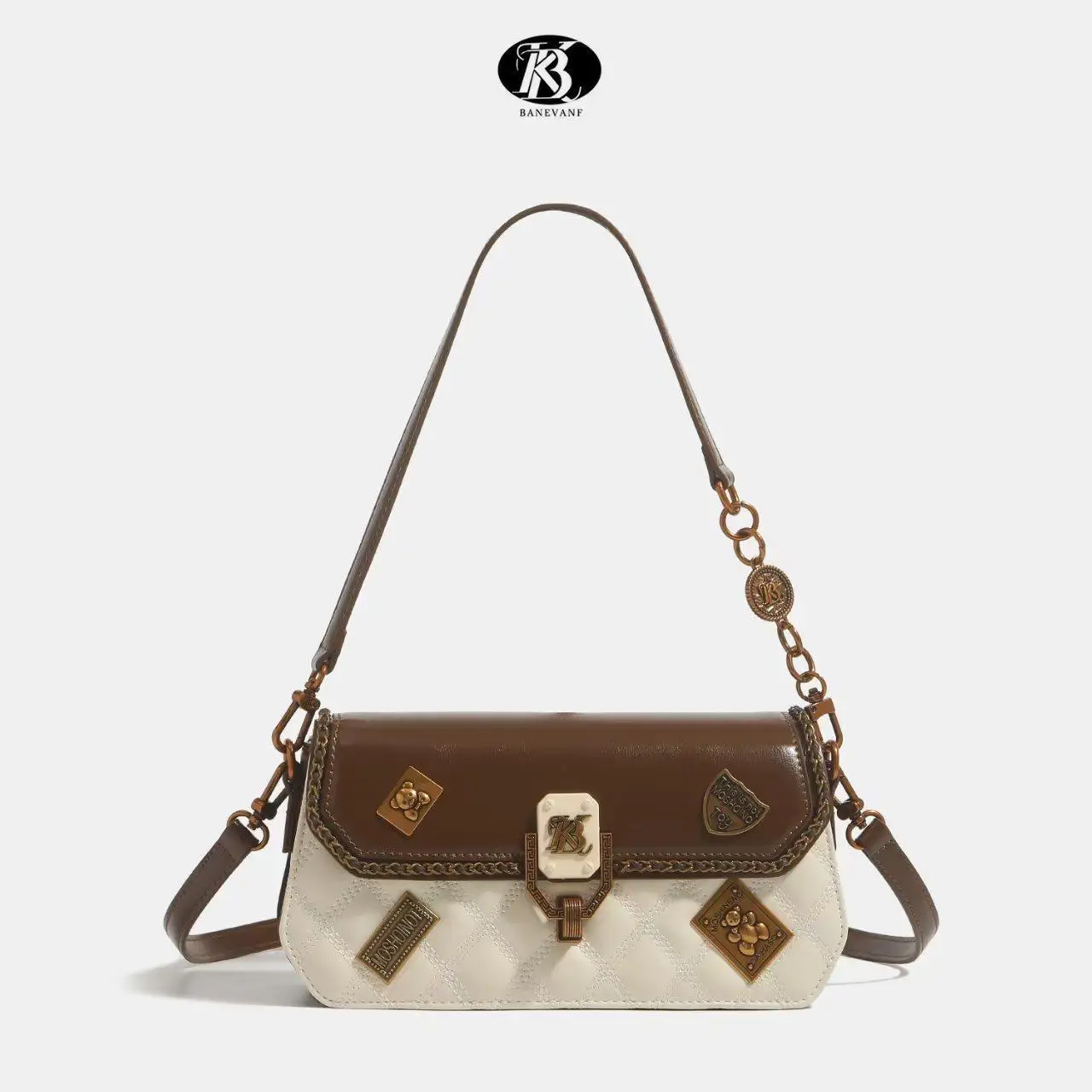 

Elegant Women Tote Bag Luxury Leather Crossbody Designer Handbag Minimalist Vintage Chic Stylish Large Capacity Casual