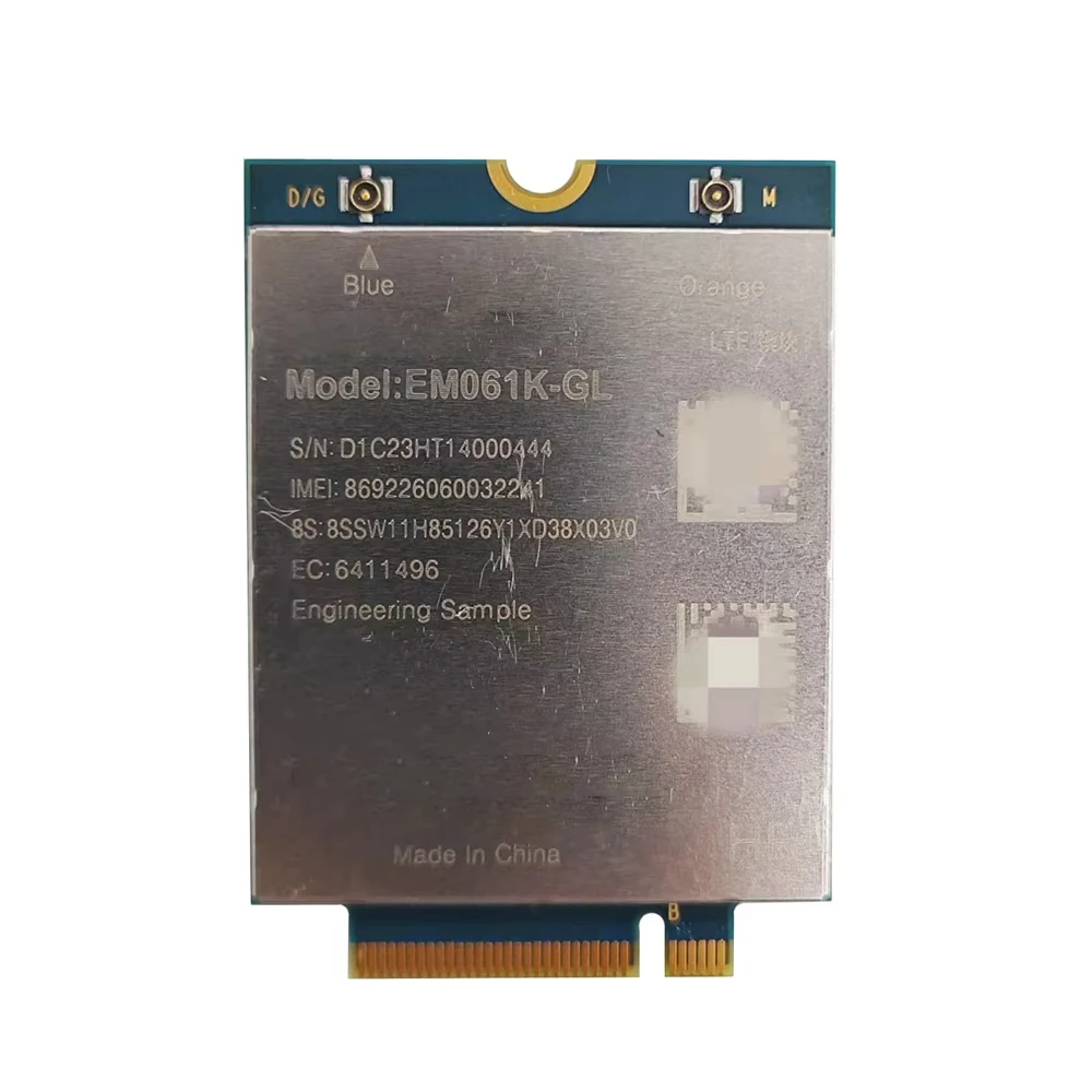 

EM061K-GL LTE Cat6 Wirelsss 4G Wireless WWAN Card For Laptop T14 X13 T14S L13 T16 L14 L16 G1 G2 G3 G4 G5 G6