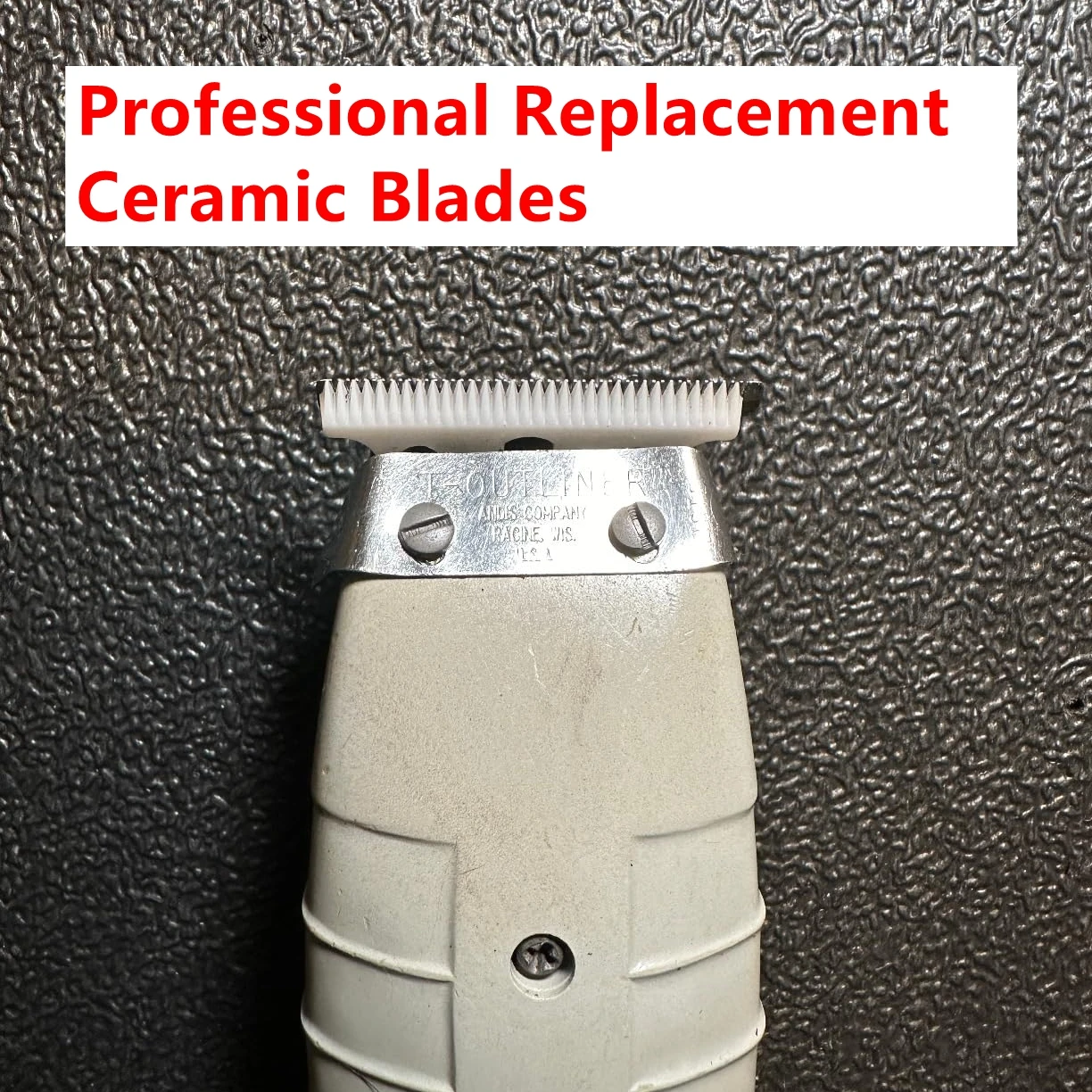 Professional Replacement ceramic blade  04521 Fit For Andis GTX GTO Outliner Trimmer Removable Cutter