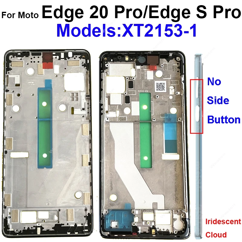 Middle Frame For Motorola Moto Edge Plus Edge S Pro Edge 20 Pro Edge S30 Middle Frame Housing LCD Front Frame Bezel Repair Parts