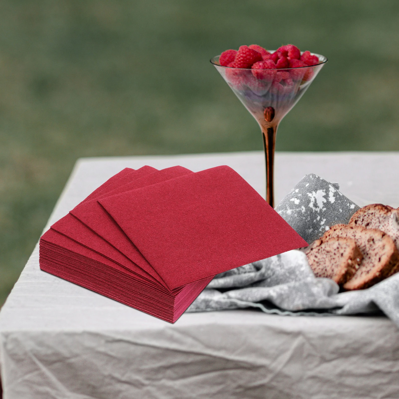 

25Pcs DustFree Napkins For Cocktail Parties Bars Restaurants Durable Reusable Friendly Soft Black Tack Cloth Dry Cleaning Kit
