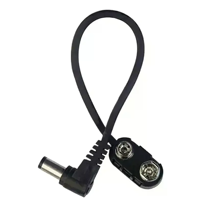 Effect Pedal 9V Battery Clip Converter Power Cable Snap Connector For Guitar Effect Pedal Battery Power Supply Adapter
