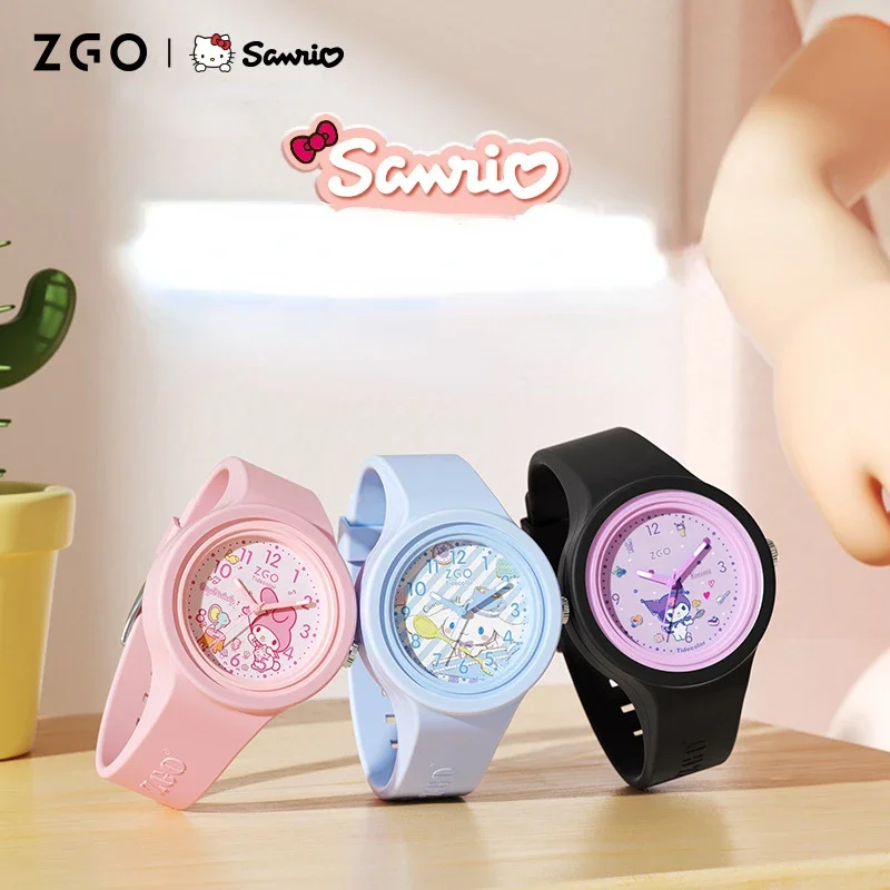 

Sanrio Jade Guigou Children's Watch Primary and Middle School Students' Watch Cute Cartoon Silicone Children's Watch gift