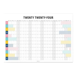 2024 Yearly Wall Planner 2024 Wall Calendar Planner 2024 Wall Planner from 1. 2024- 12. 2024, 50x30cm Wall Calendar QXNF