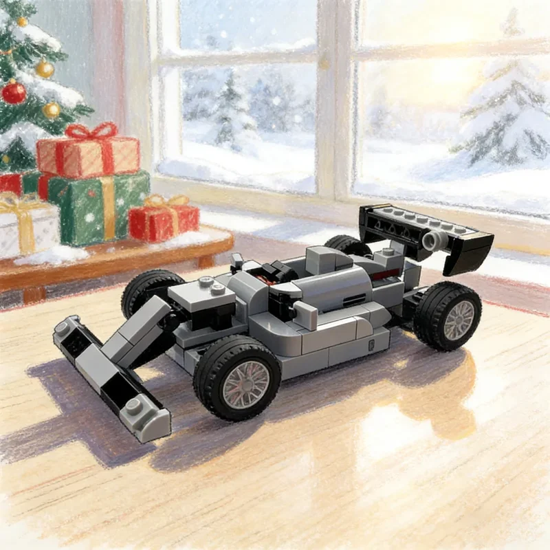 

105pcs MOC City Champions Formula 1 Model Building Blocks Festival Gift Construction Creative Idea Toy Education DIY Brick