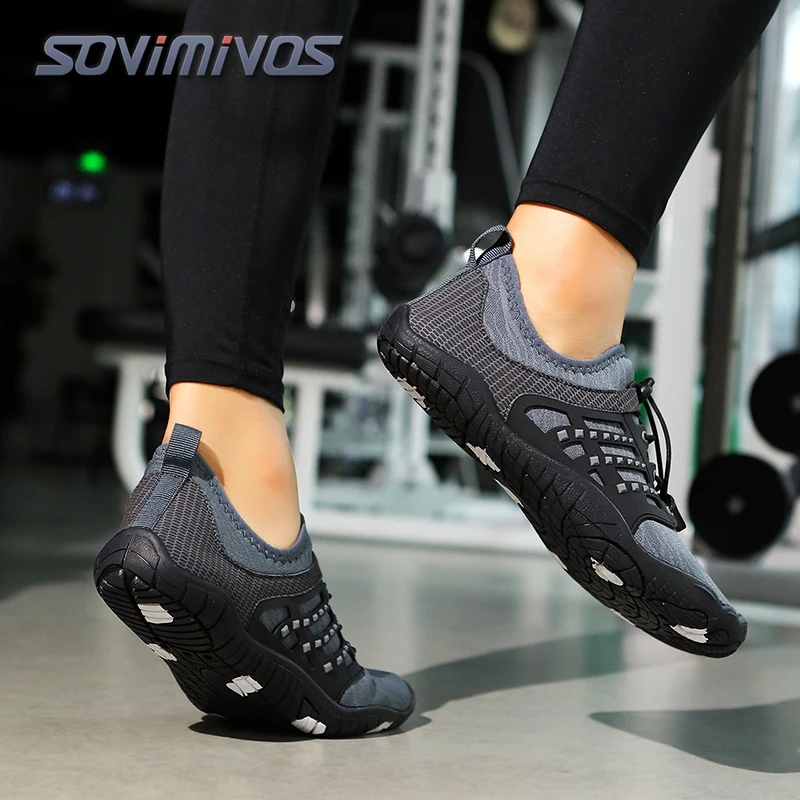 

High Quality Trail Running Barefoot Shoes Wide Toe Barefoot Sports Water Shoes Trainers Zero Drop Shoes Runner Walking Sneakers