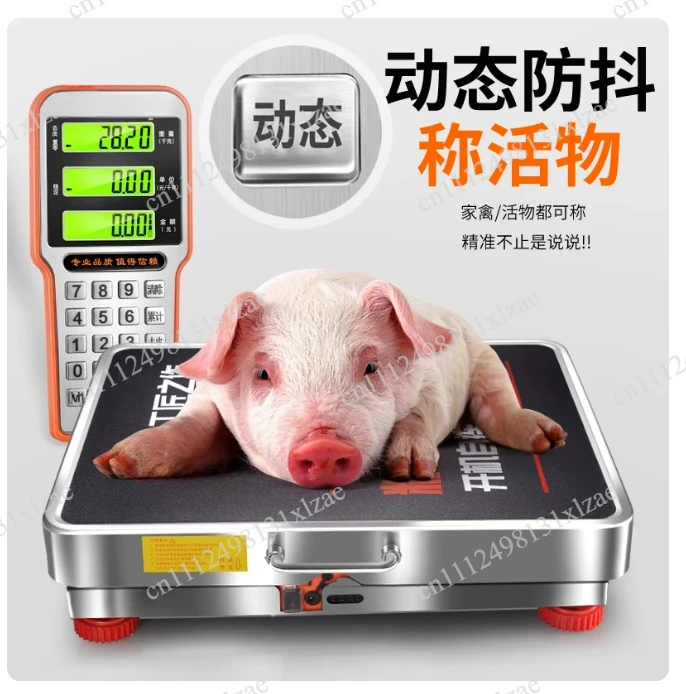 Wireless Separate Electronic Scale Commercial 300kg 600kg Precision Household Weighing Electronic Scale