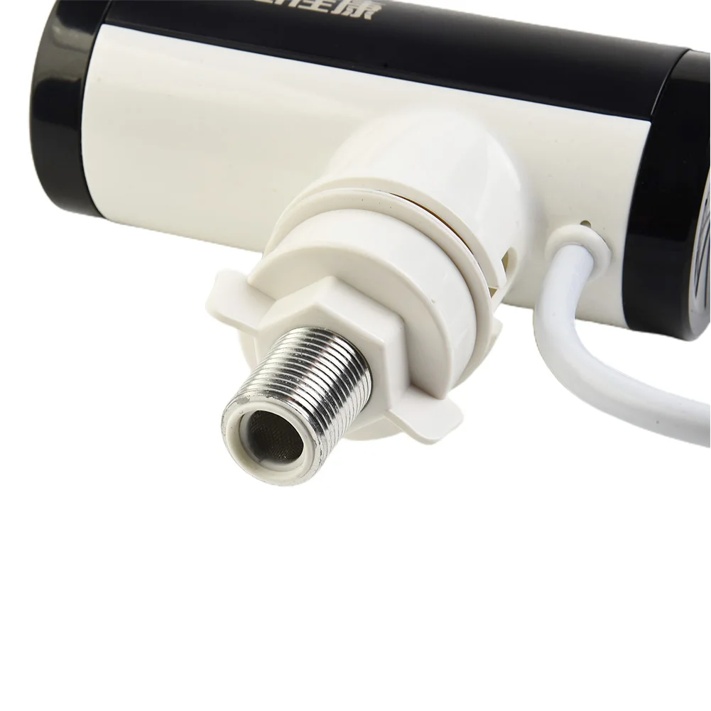 Torneira elétrica de água quente 3.3, para kw inteligente para aquecedor de água instantâneo, display de temperatura led, economia de energia