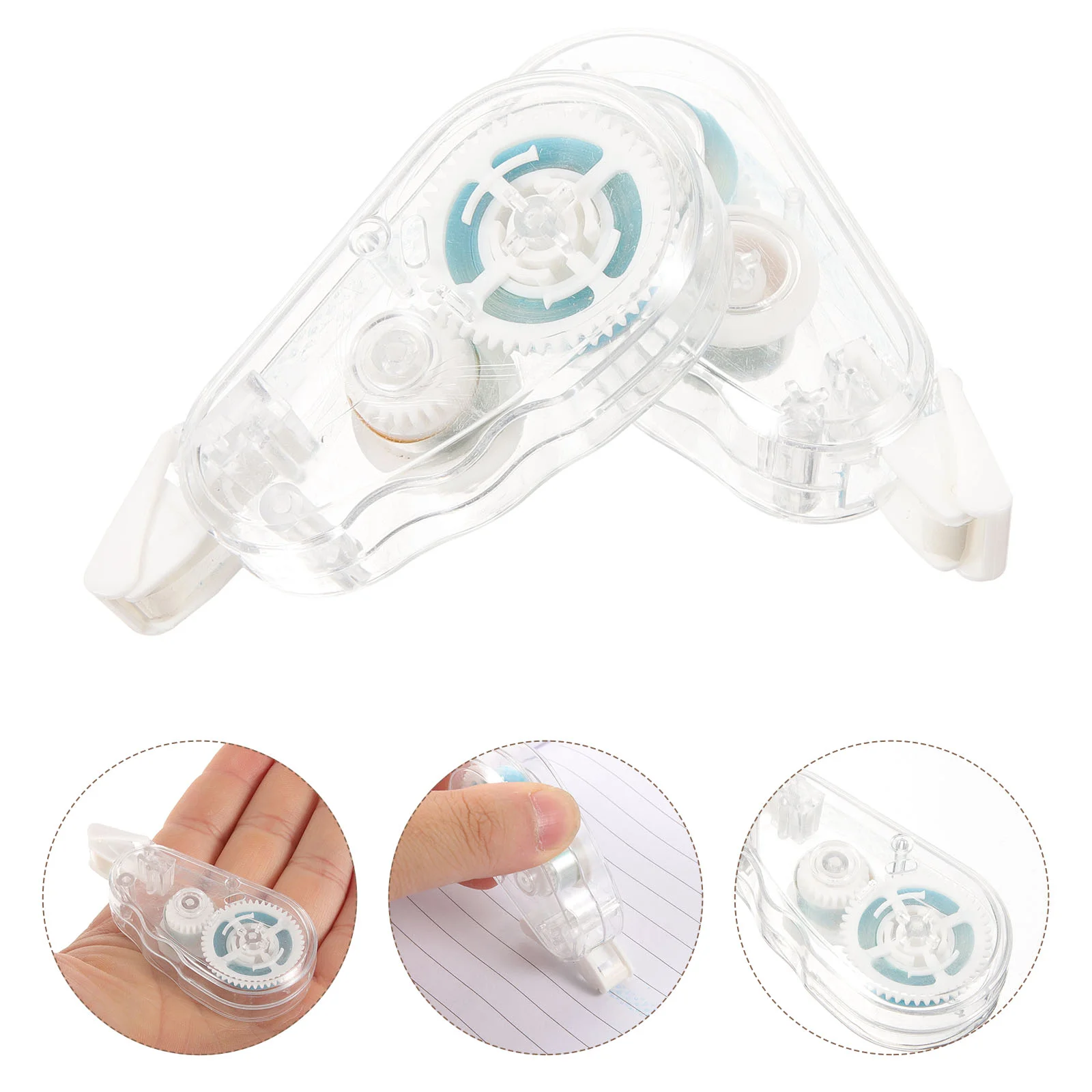 4 Pcs Double Sided Tape Roller Binding Permanent Manual Scrapbooking Glue Adhesive Child