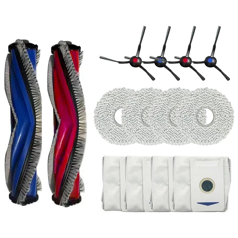 Para Ecovacs T30 Pro Max Robot aspirador Cepillo Lateral principal paño de mopa bolsas de polvo piezas de repuesto Accesorios