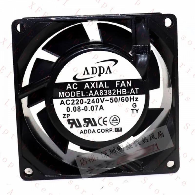 

F for ADDA AA8382HB-AT AC220V 80*38MM for Elevator Control Cabinet Cooling Fan