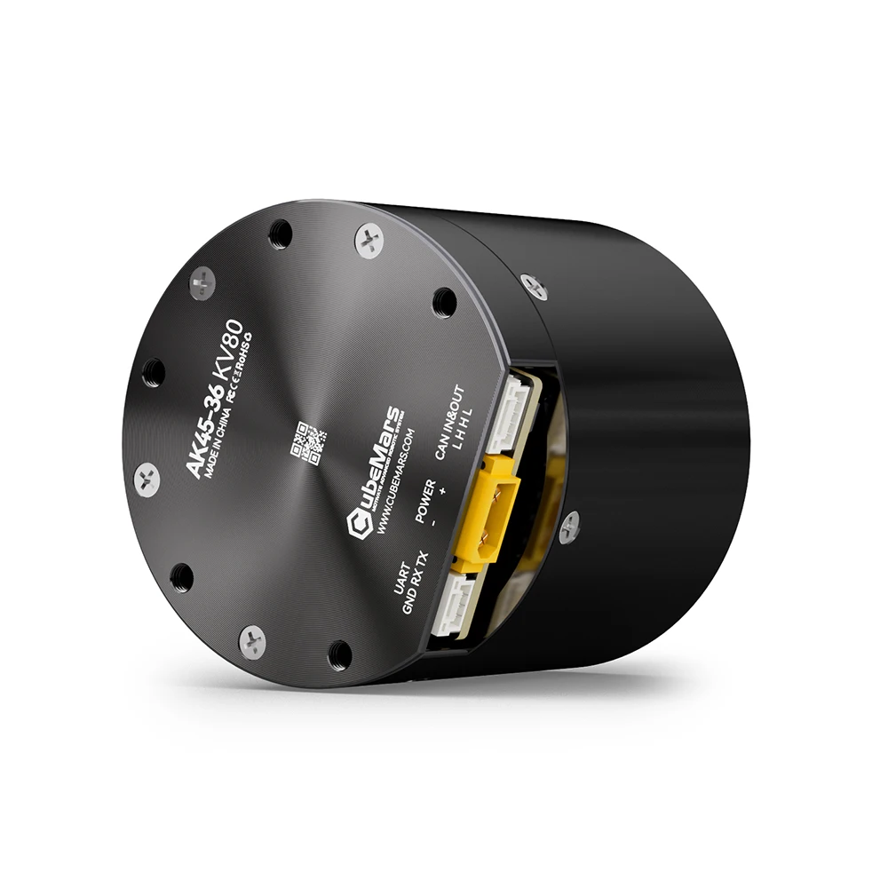 Cubemars Ak45-36 Permanent Magnet Brushless High-torque Micro Servo Motor || Lightweight, High-power 24v With A 36:1 Gear Ratio