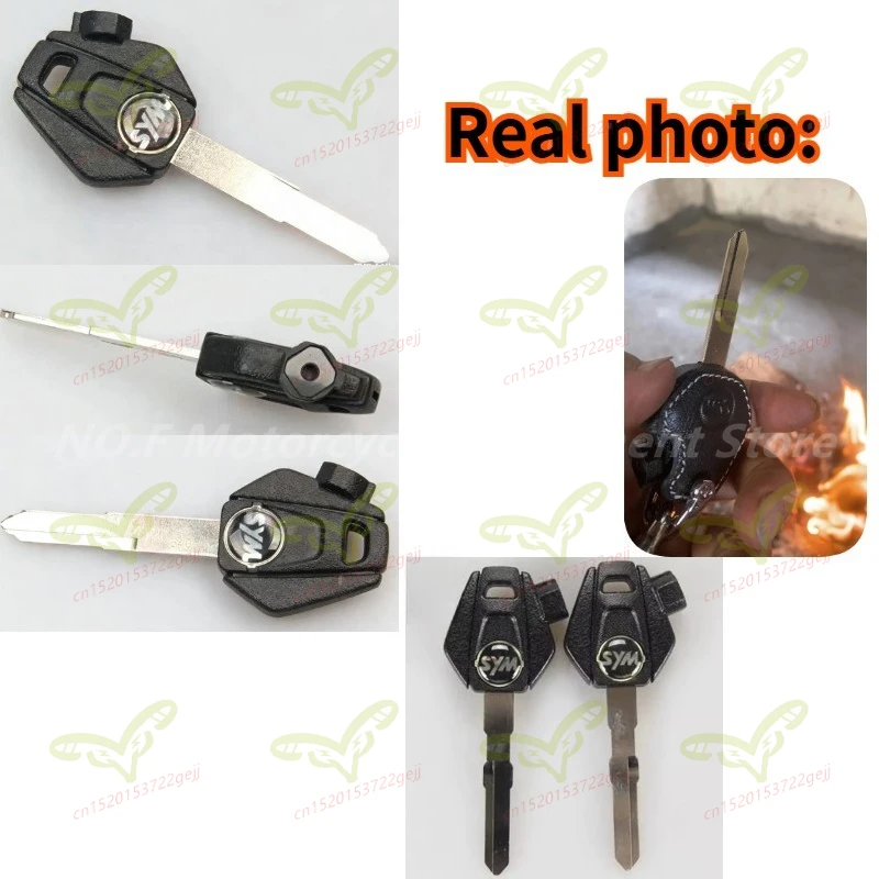

Original Motorcycle Key Embryonic Style Motorcycle Accessory Replacement for SYM Cruisym 300 JoymaxZ