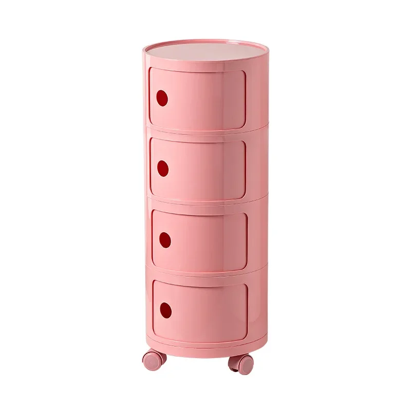 

Mini simple plastic side cabinet