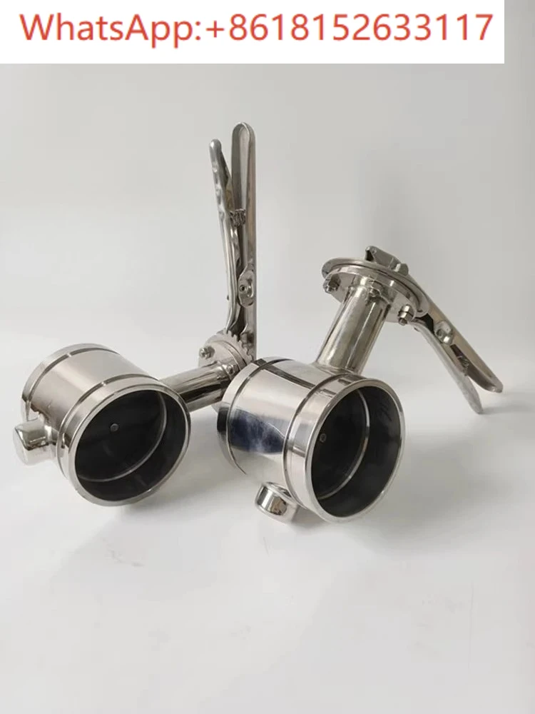 Ручка, дроссельный клапан с рифленой головкой из нержавеющей стали, ручной D81X-16P Turbo Fire 304, дроссельный клапан с зажимом